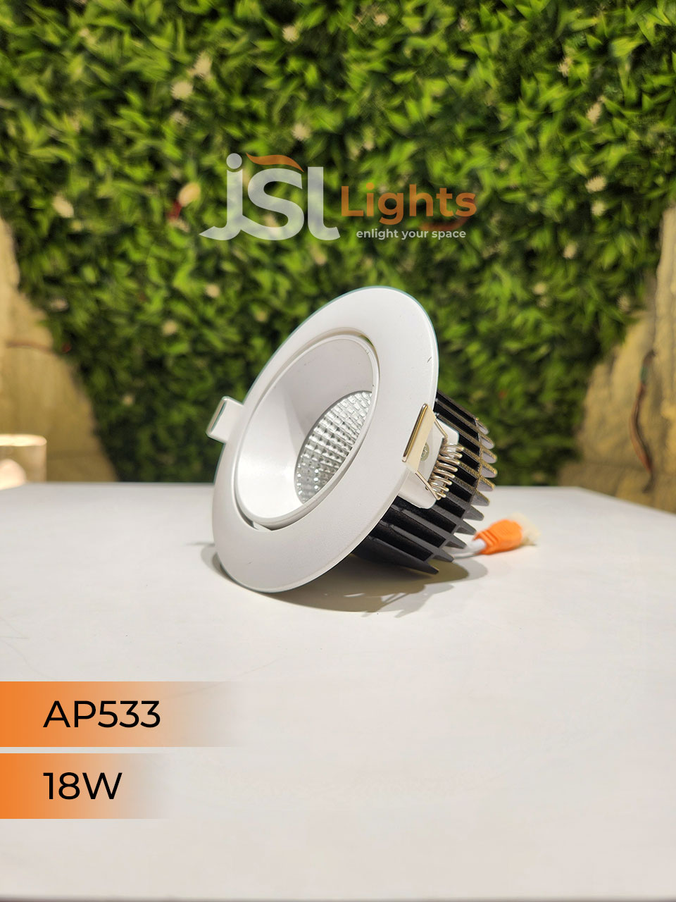 AP 533 18W Round Deep Recessed COB Downlight