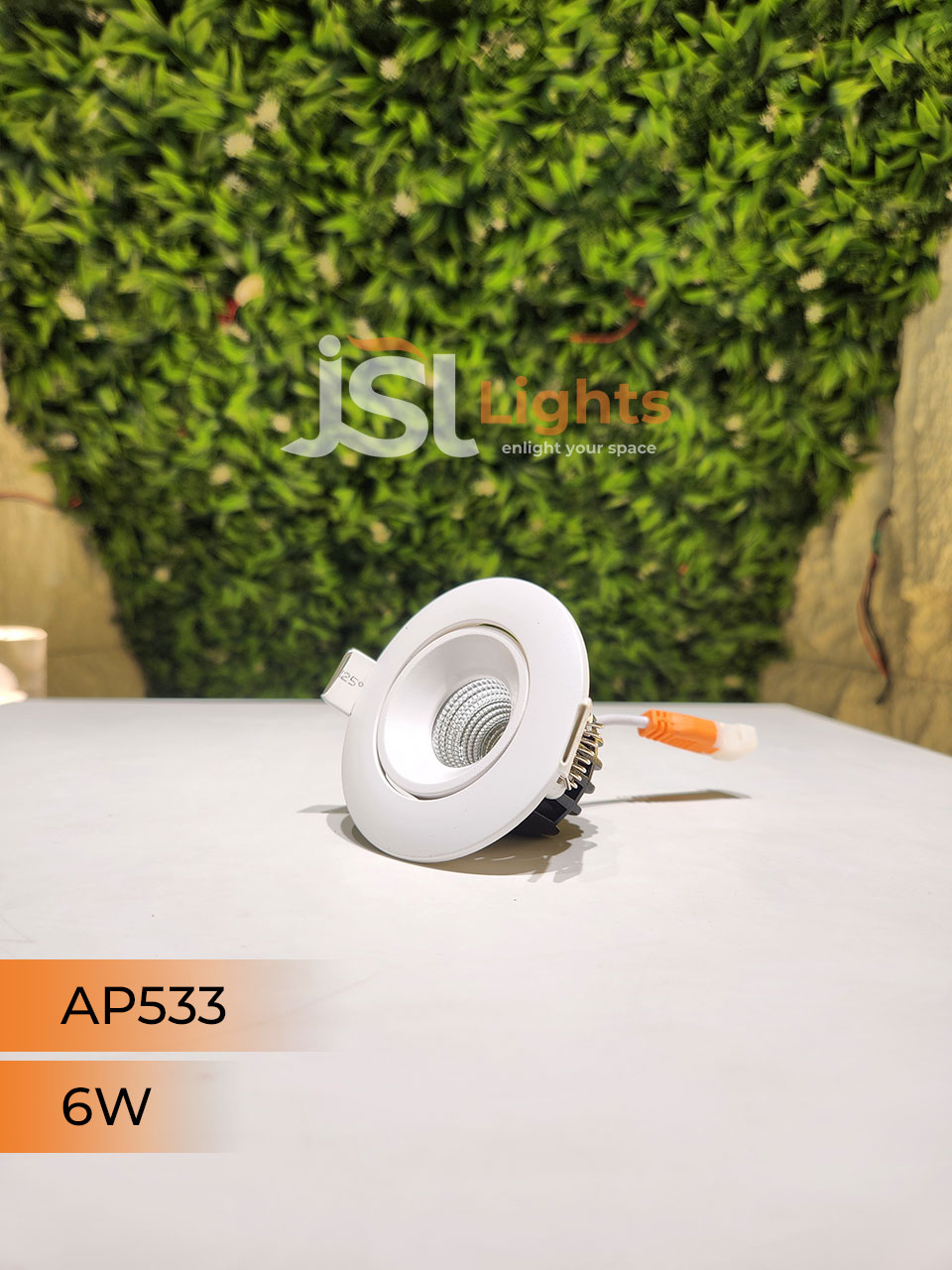 AP 533 6W Round Deep Recessed COB Downlight