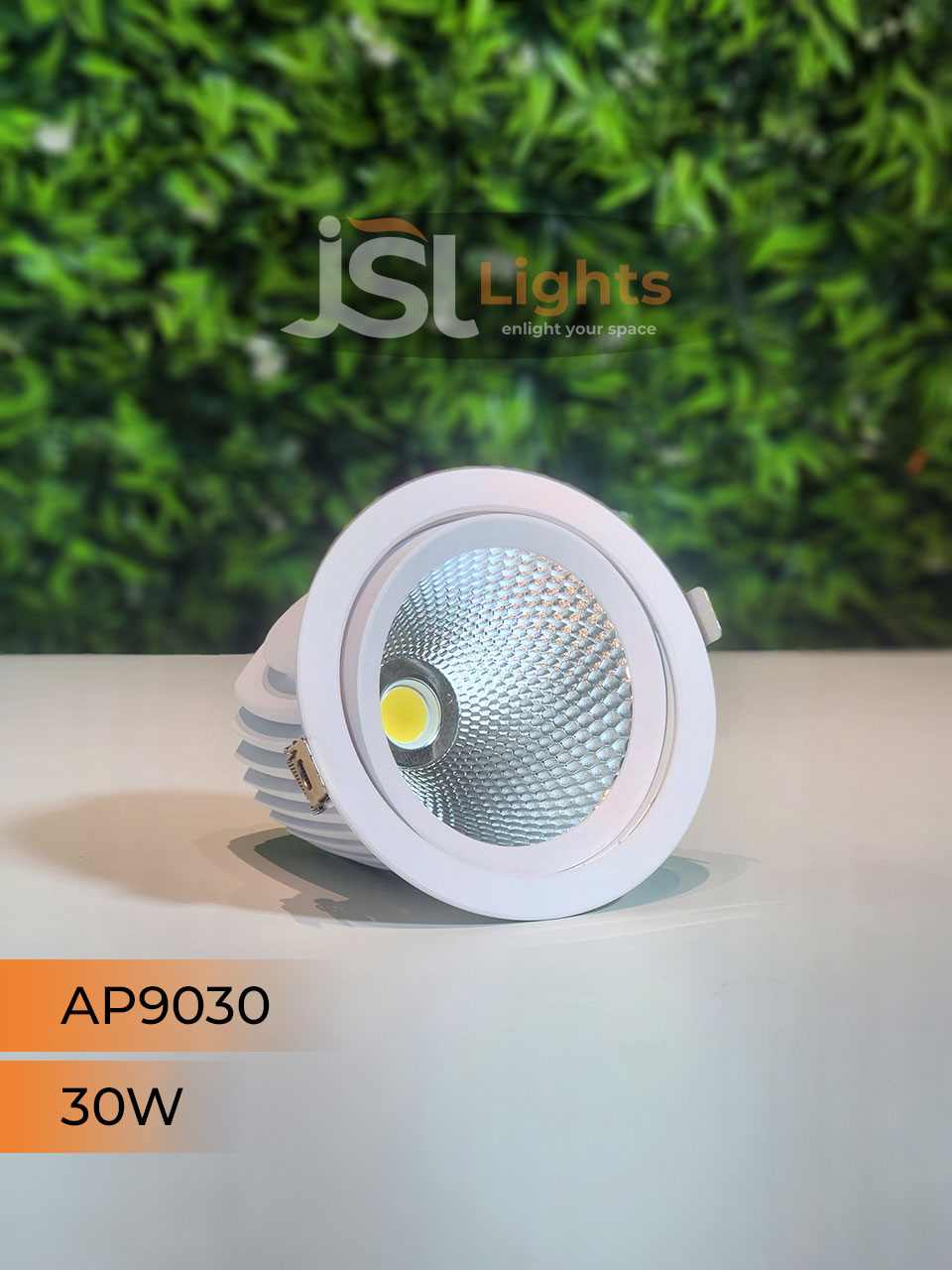 AP9030 30W Round Deep Recessed COB Downlight
