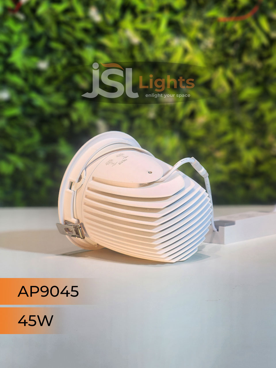 AP9045 45W Round Deep Recessed COB Downlight