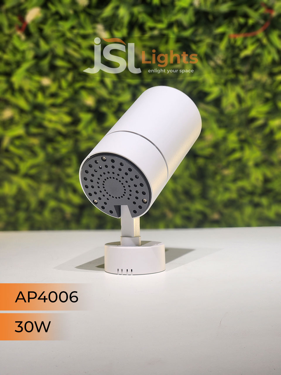 Apra 4006 30W White Wall Spotlight Focus Light for Showroom