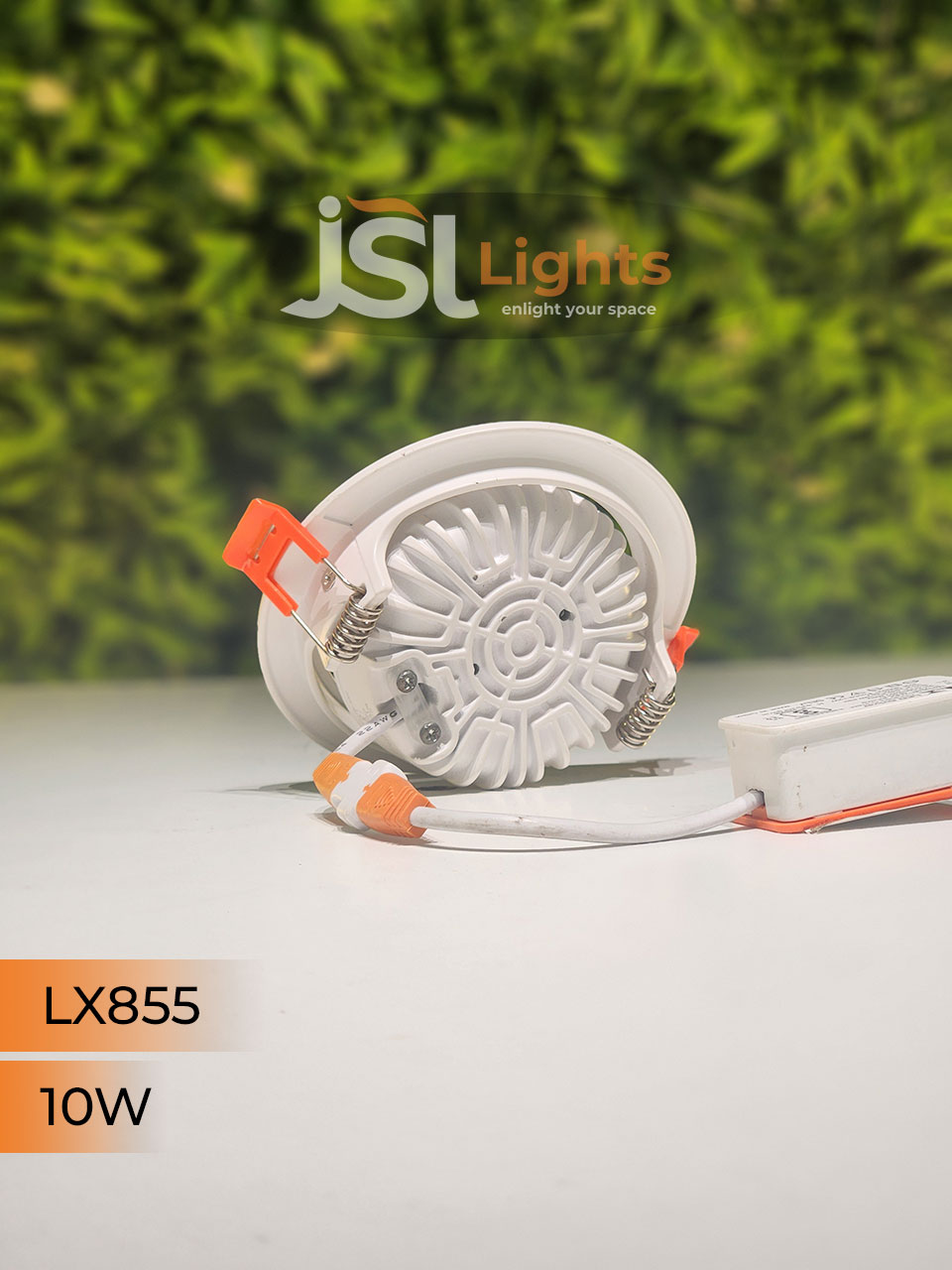 LX 855 10W Round Deep Recessed COB Downlight