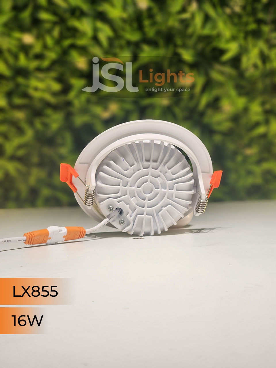 LX 855 16W Round Deep Recessed COB Downlight