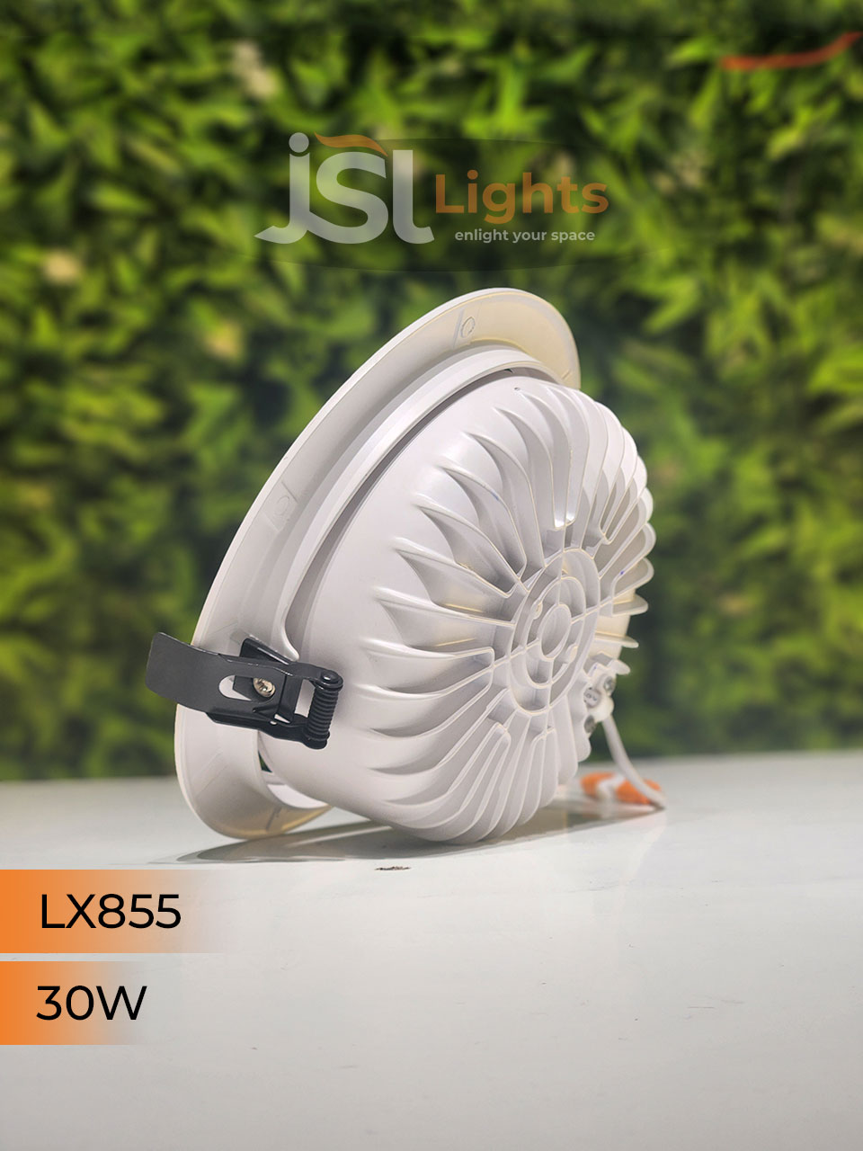 LX 855 30W Round Deep Recessed COB Downlight
