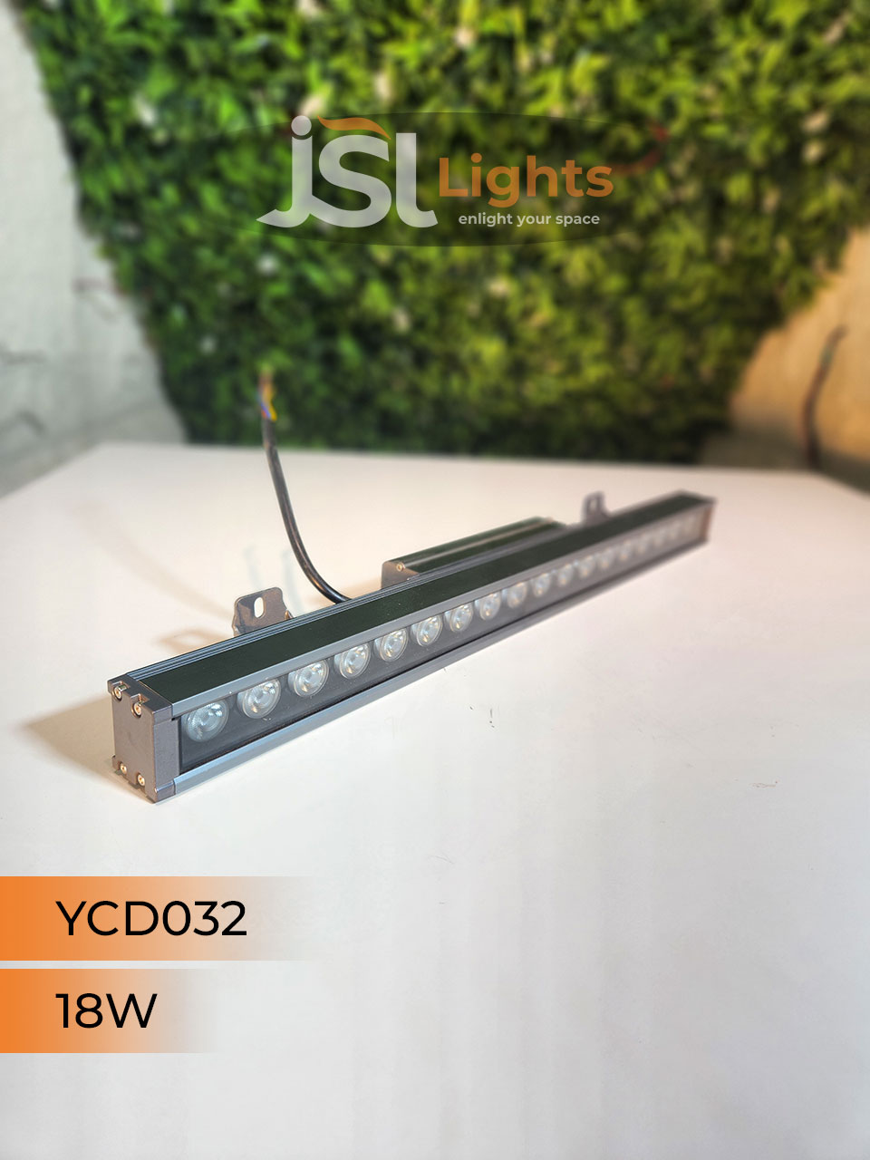 YCD032 18W Warm White Outdoor Wall Washer Led Light