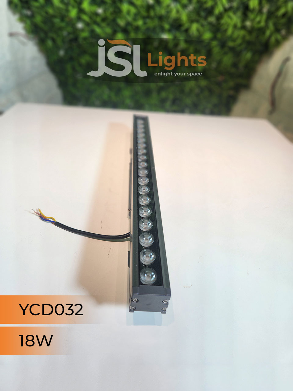 YCD032 18W Warm White Outdoor Wall Washer Led Light