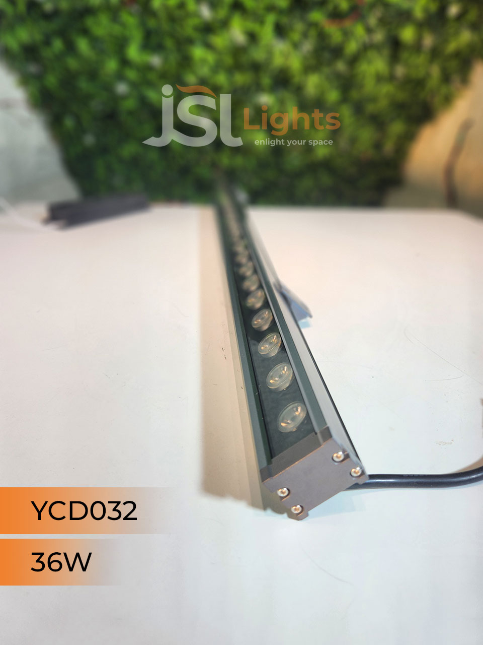YCD032 36W Warm White Outdoor Wall Washer Led Light