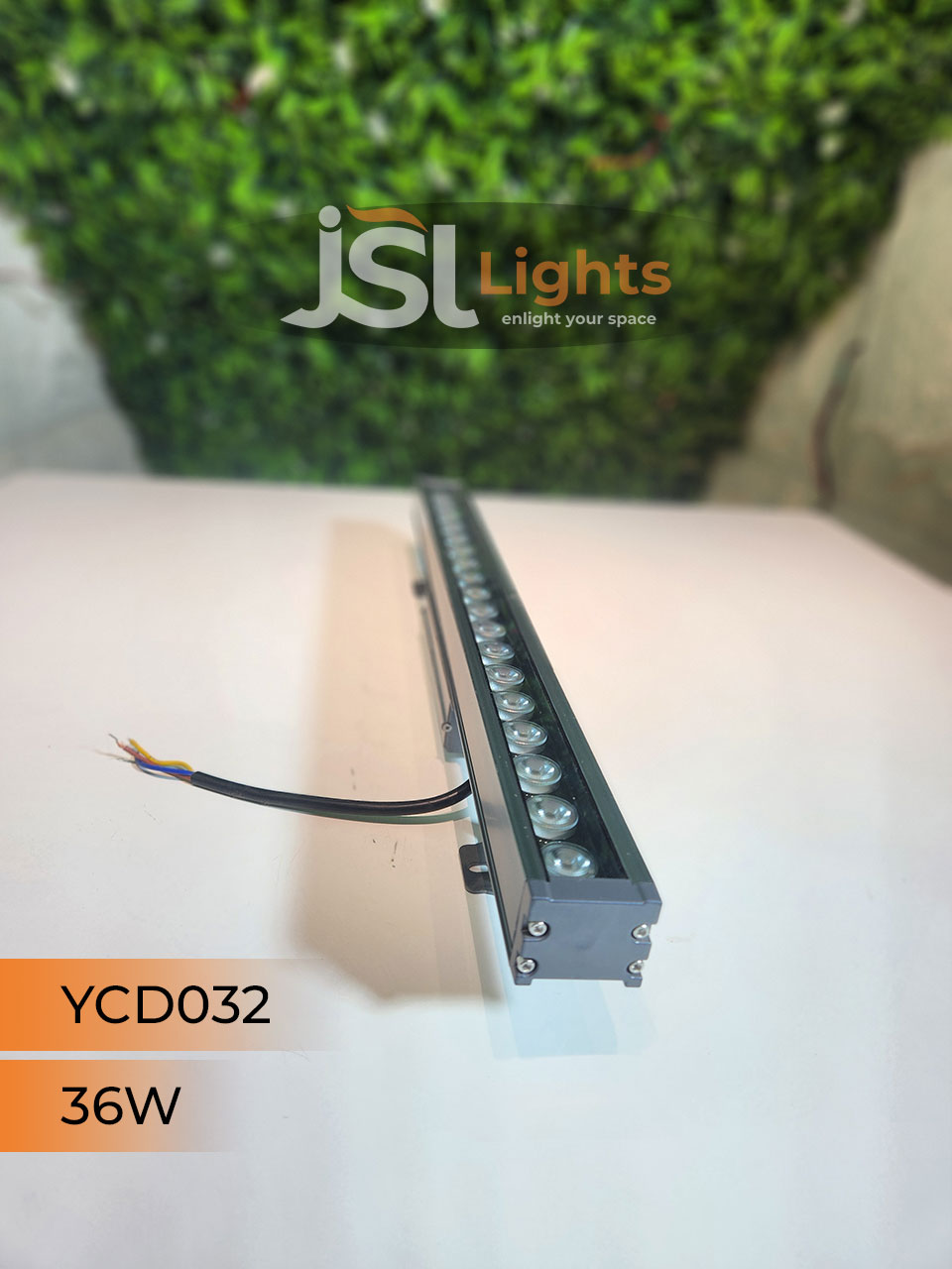 YCD032 36W Warm White Outdoor Wall Washer Led Light