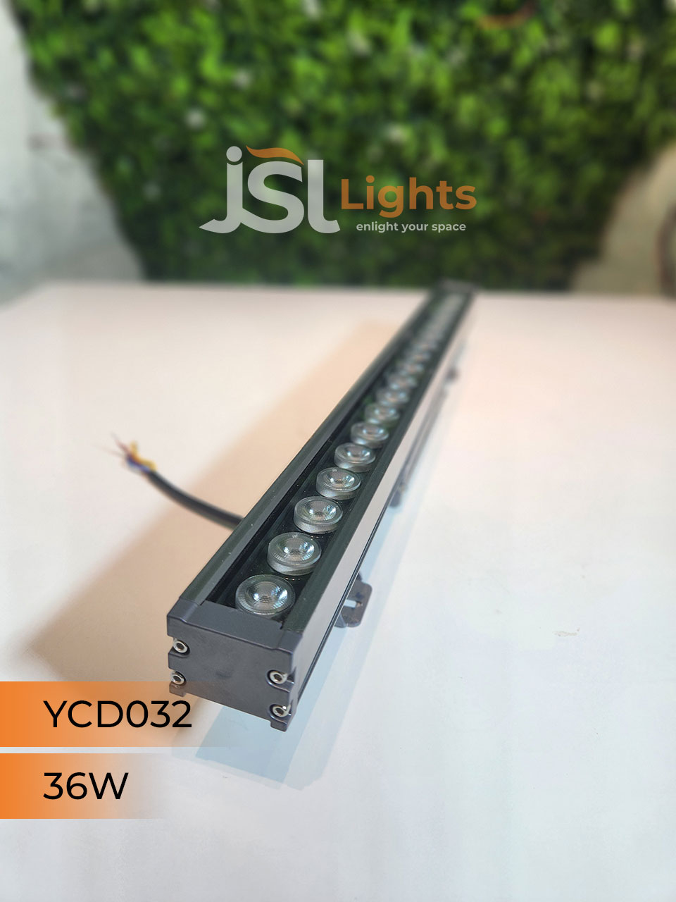 YCD032 36W Warm White Outdoor Wall Washer Led Light