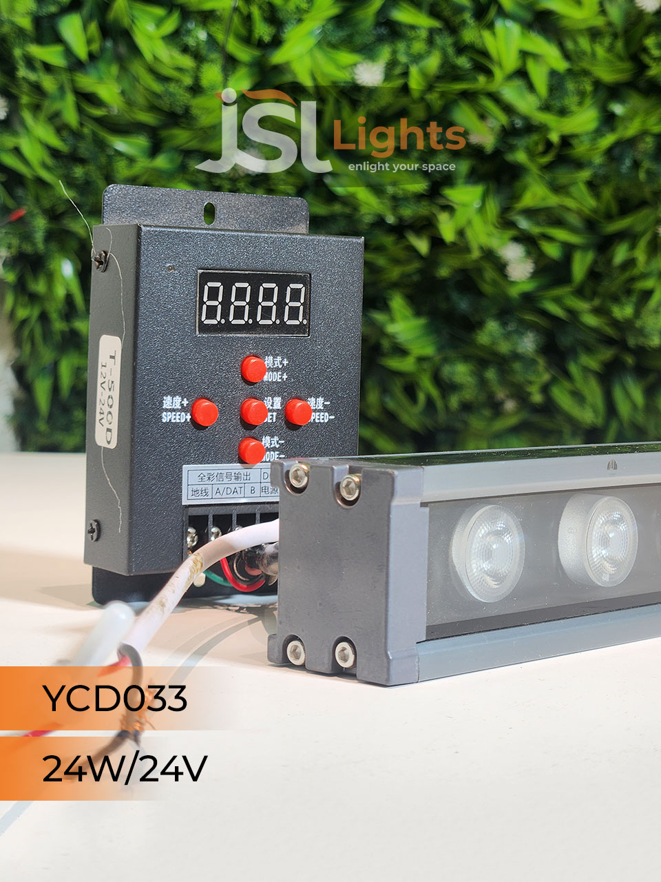 YCD033 24W DMX RGB Outdoor Wall Washer Led Light