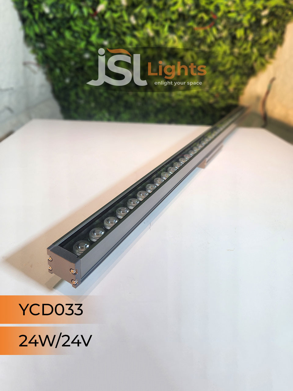 YCD033 24W DMX RGB Outdoor Wall Washer Led Light
