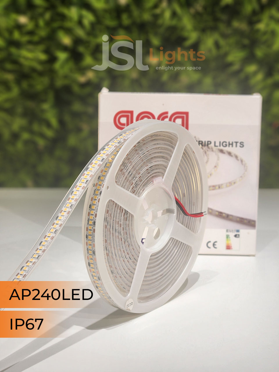 APRA 12V 2835 240Led IP67 Strip Light 5Mt Pack