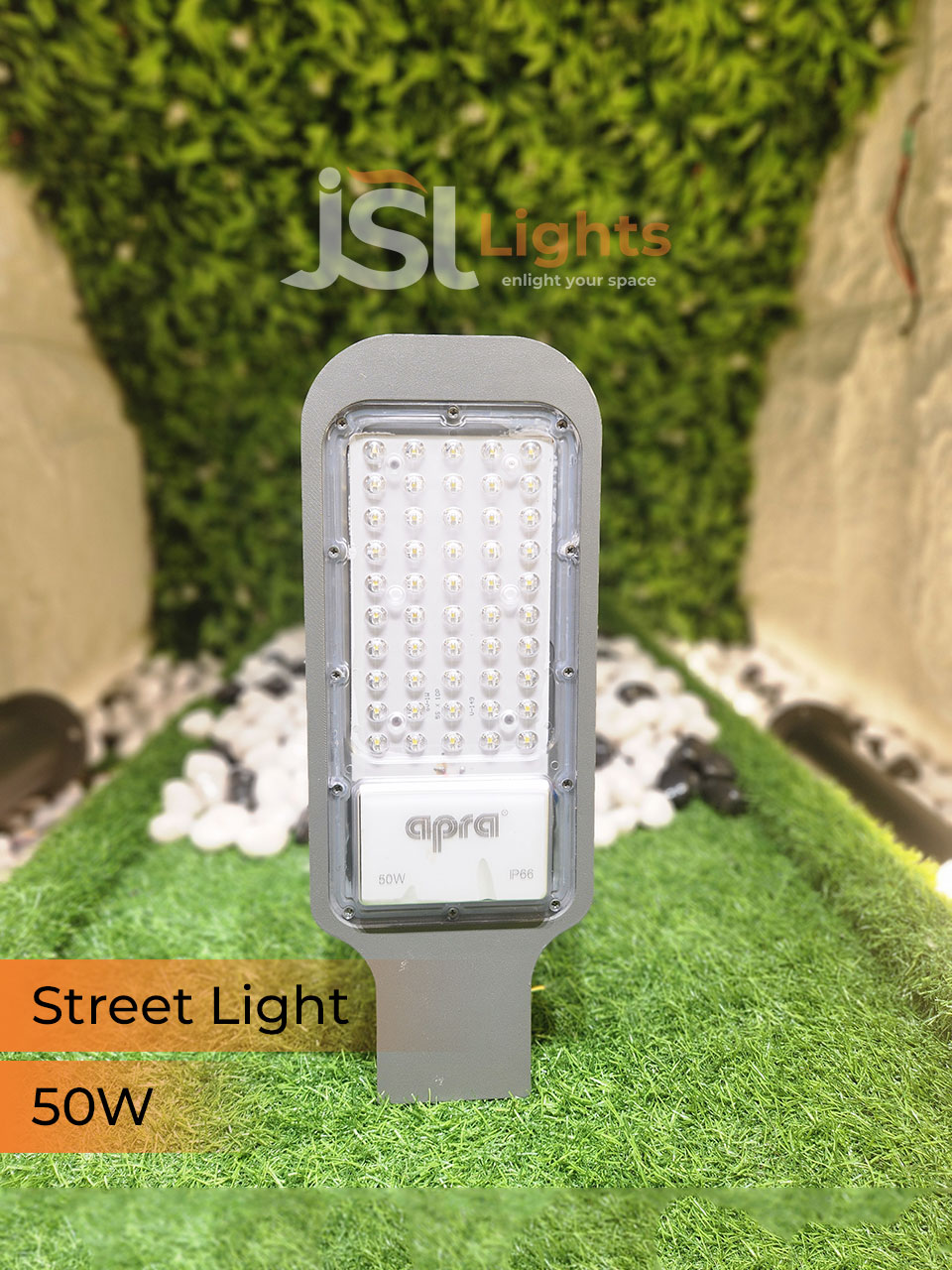 APRA 50W IND Waterproof Outdoor LED Street Light IP67 Pole Light