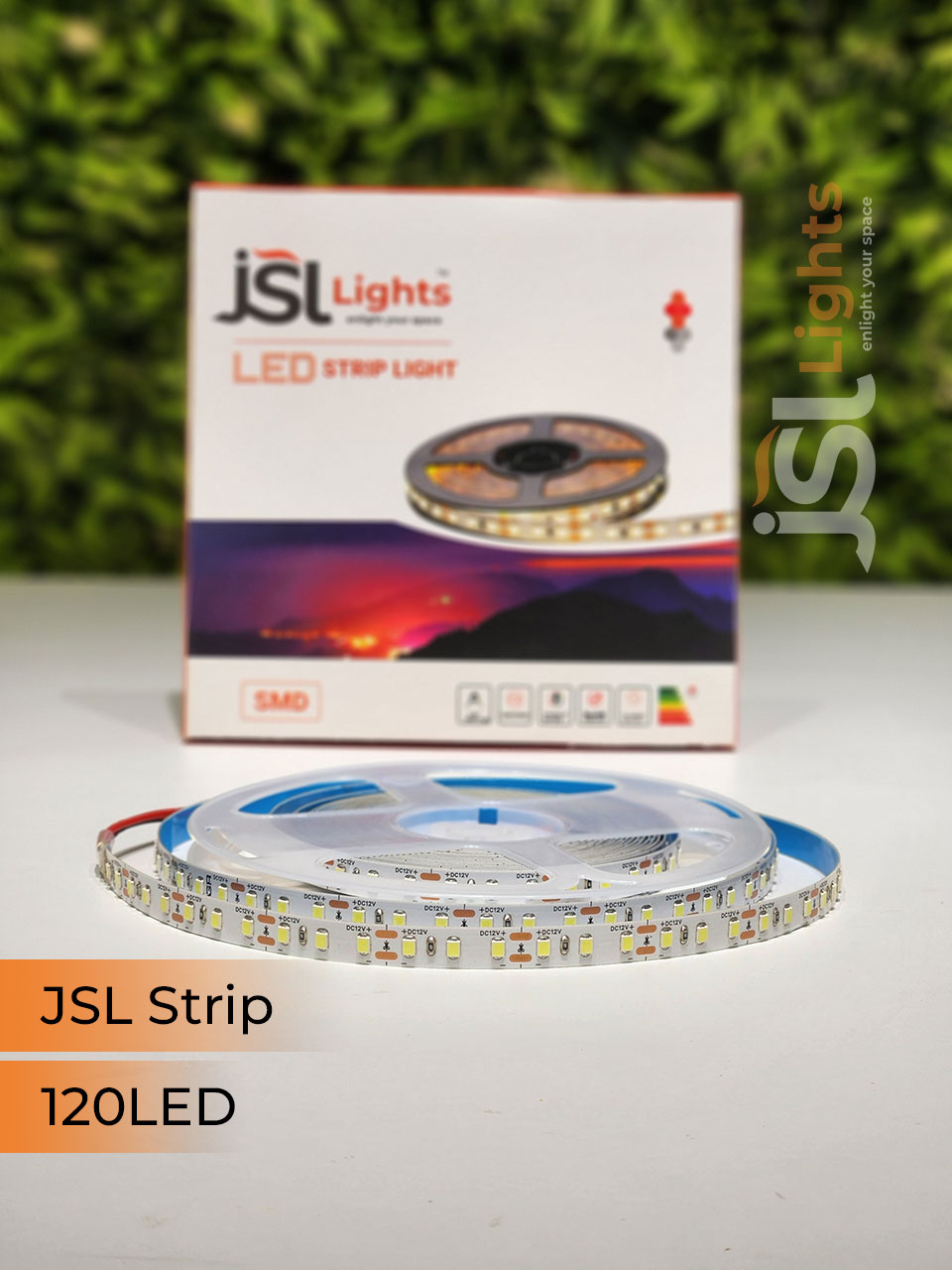 JSL 12V 2835 120Led Strip Light 5Mt Pack