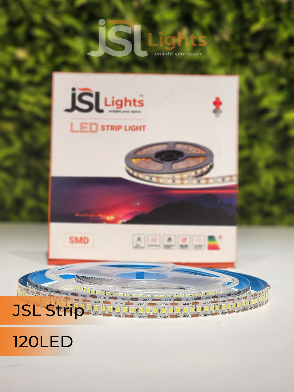 JSL 12V 2835 120Led Strip Light 5Mt Pack