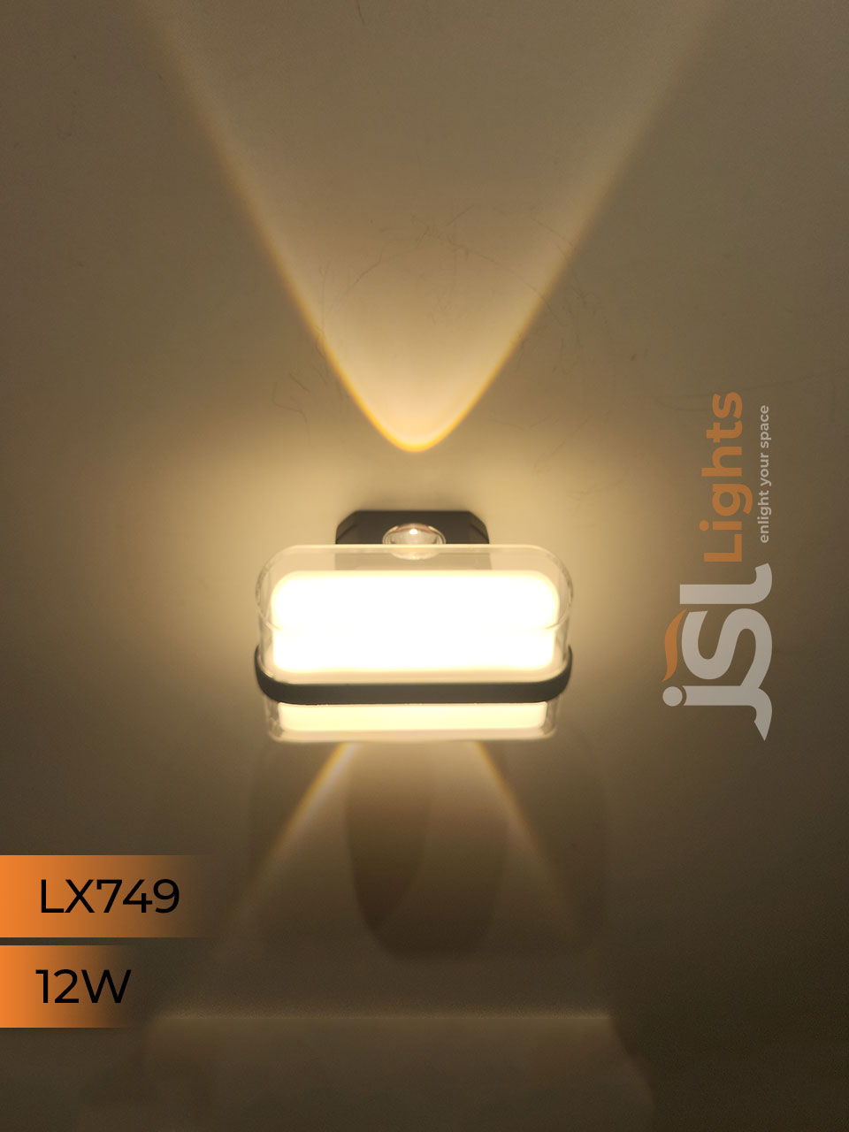 LX 749 12W Up Down Outdoor Wall Light