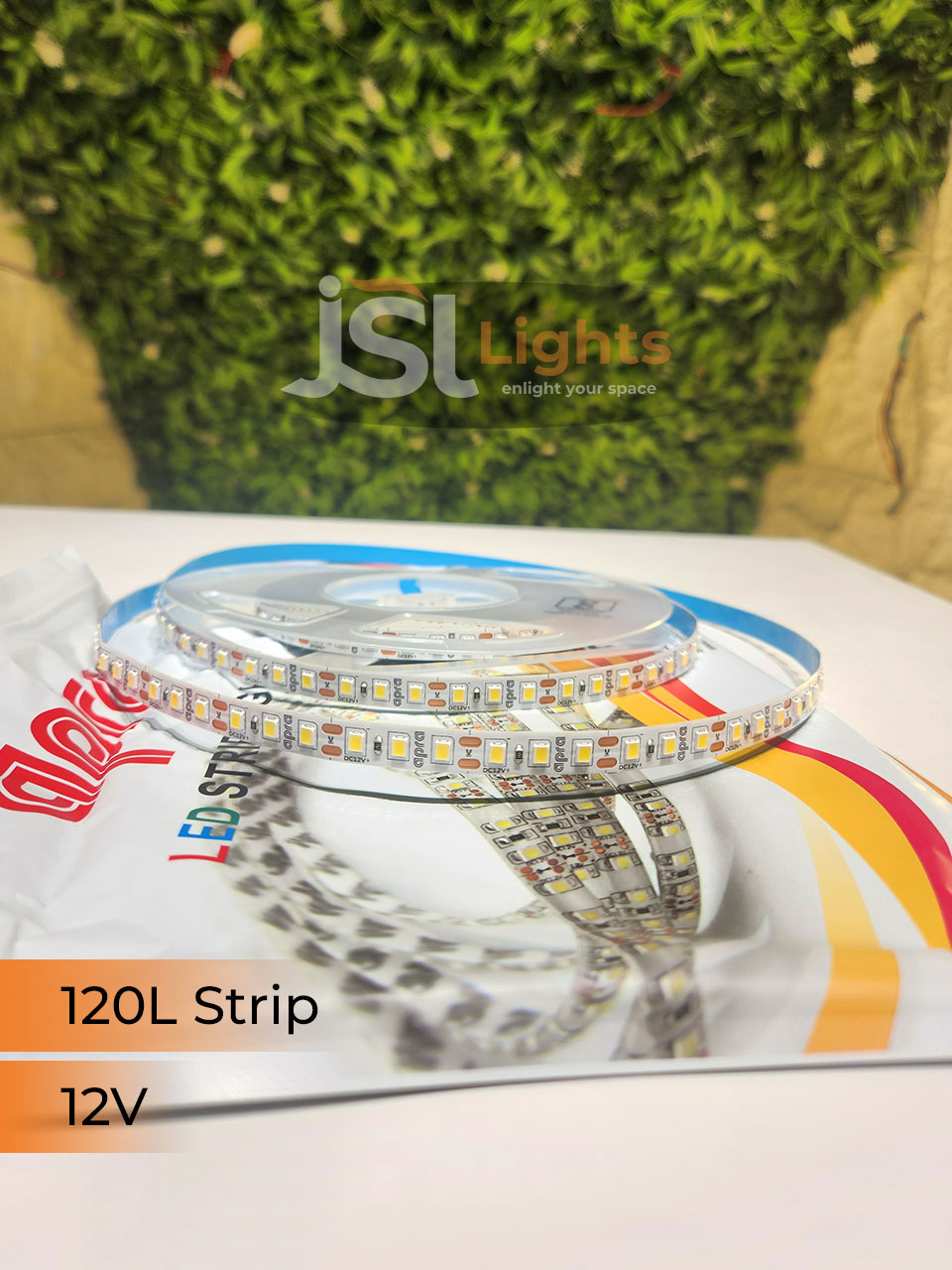 Ultra Premium Apra 120 LED Strip Light for Profile Lighting 2835 SMD Profile Channel 120 Bulb LED Copper Strip Light 3K 4K 6K Cove Light