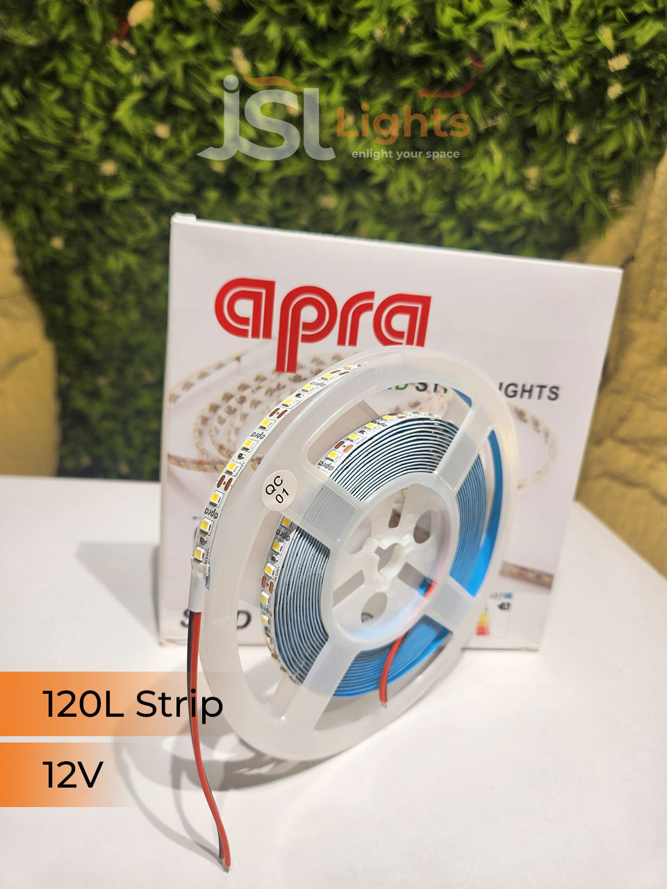 Ultra Premium Apra 120 LED Strip Light for Profile Lighting 2835 SMD Profile Channel 120 Bulb LED Copper Strip Light 3K 4K 6K Cove Light