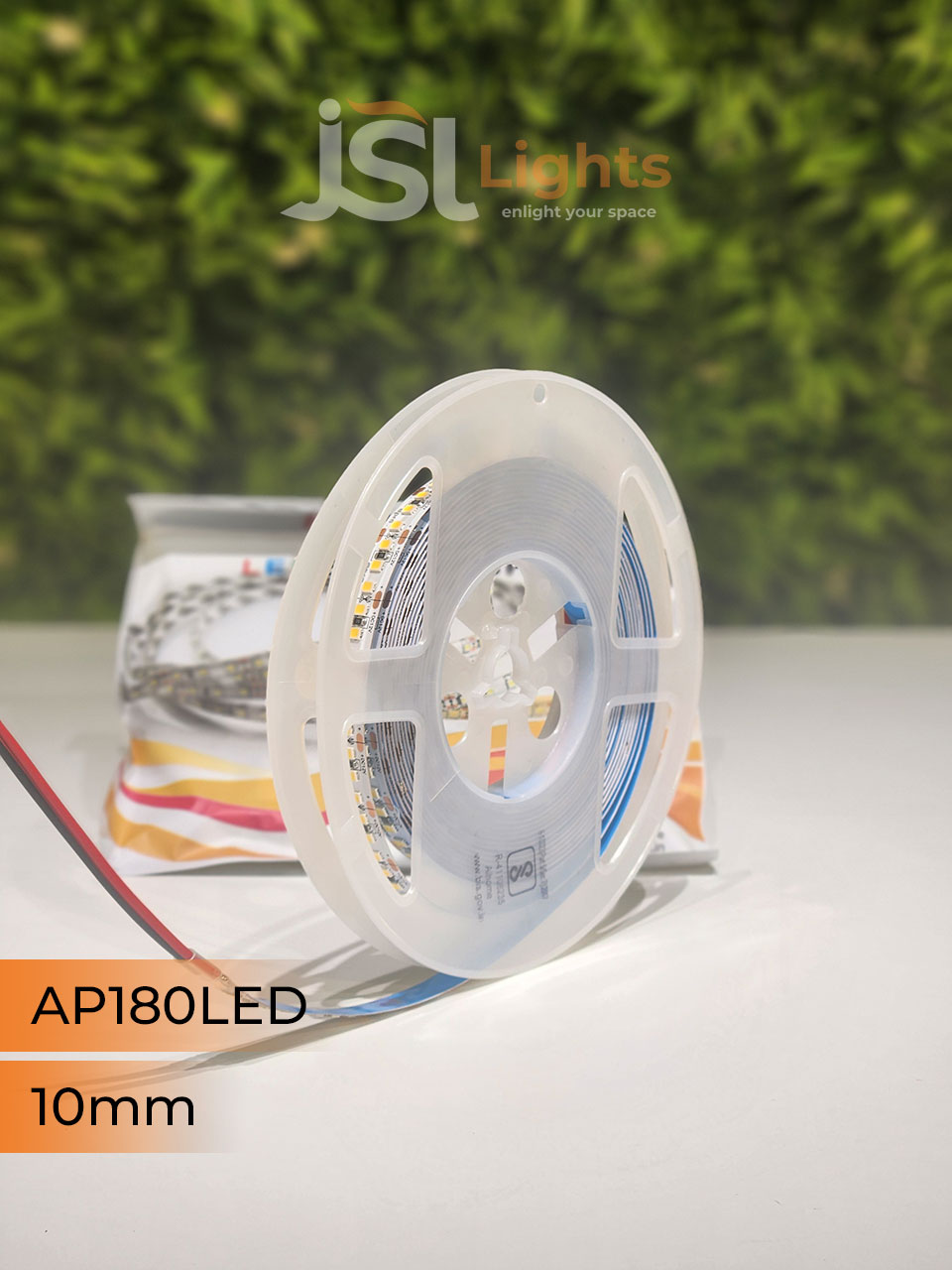 Ultra Premium Apra 180 LED Strip Light for Profile Lighting 2835 SMD Profile Channel 180 Bulb LED Copper Strip Light 3K 4K 6K Cove Light