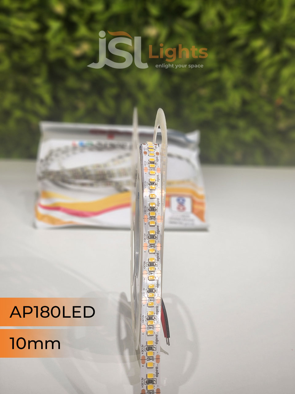 Ultra Premium Apra 180 LED Strip Light for Profile Lighting 2835 SMD Profile Channel 180 Bulb LED Copper Strip Light 3K 4K 6K Cove Light