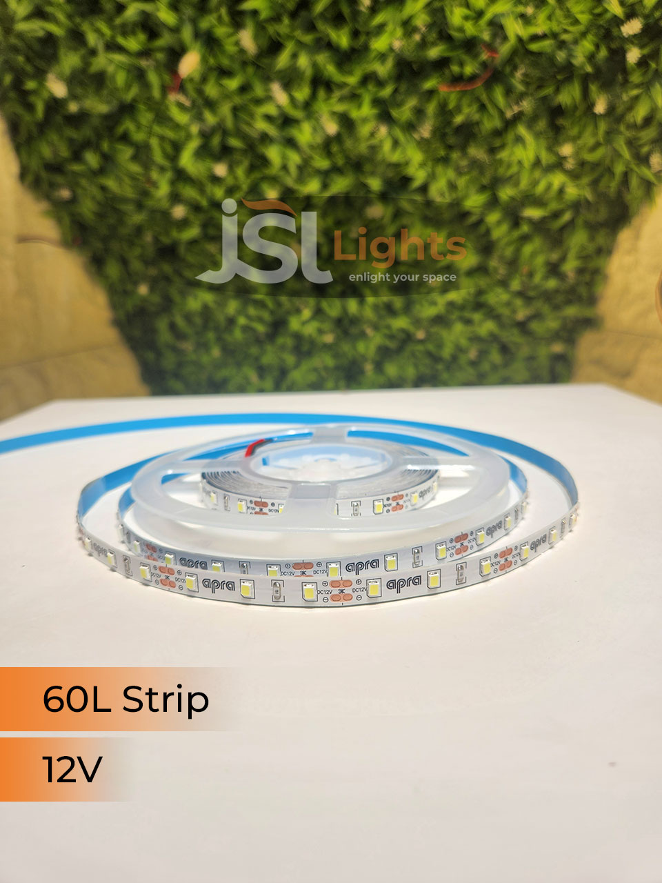 Ultra Premium Apra 60 LED Strip Light for Profile Lighting 2835 SMD Profile Channel 60 Bulb LED Copper Strip Light 3K 4K 6K Cove Light