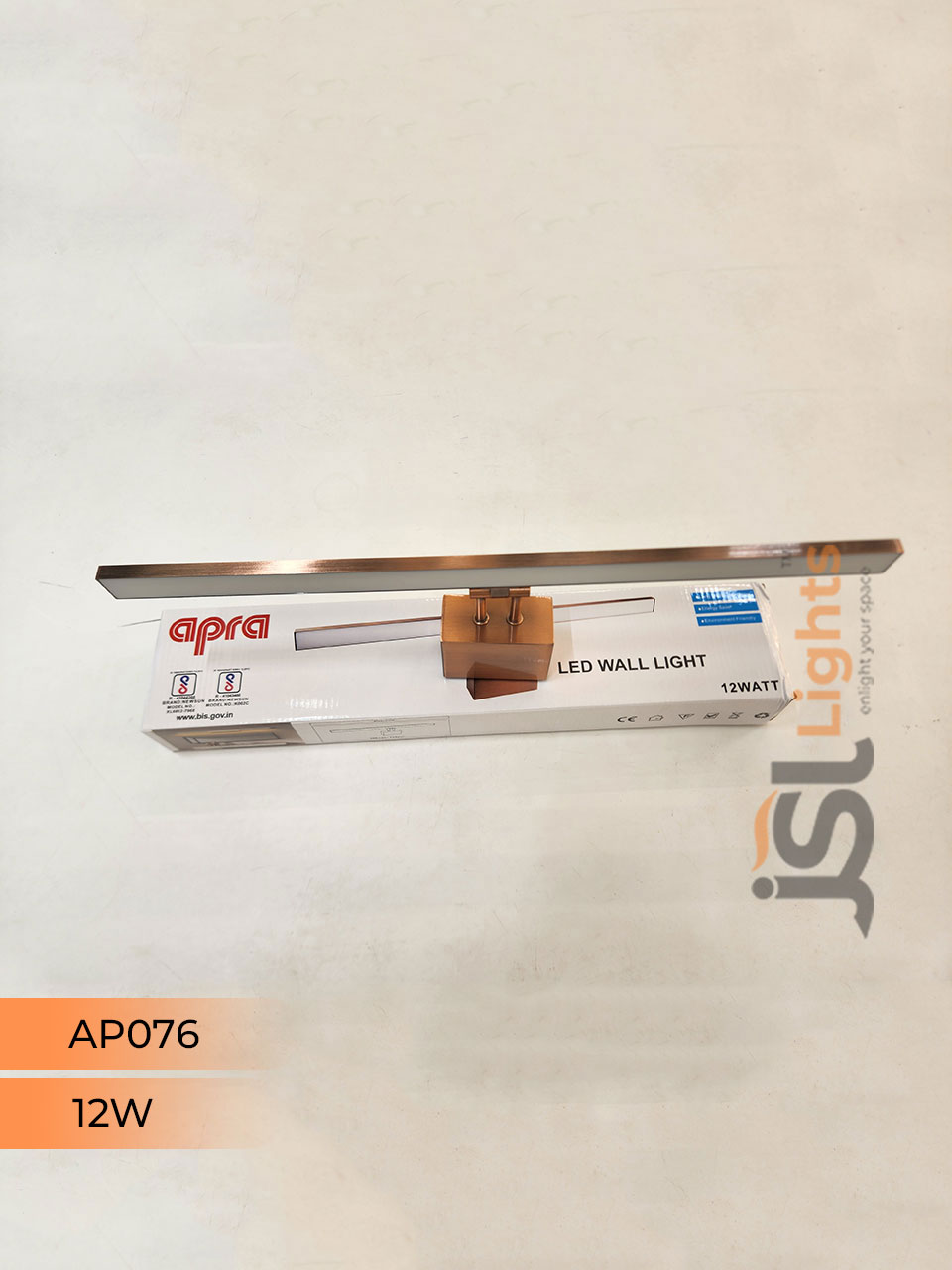 AP076 12W CP Wall Mirror Light Wall Lamp Aluminium Body Picture Light