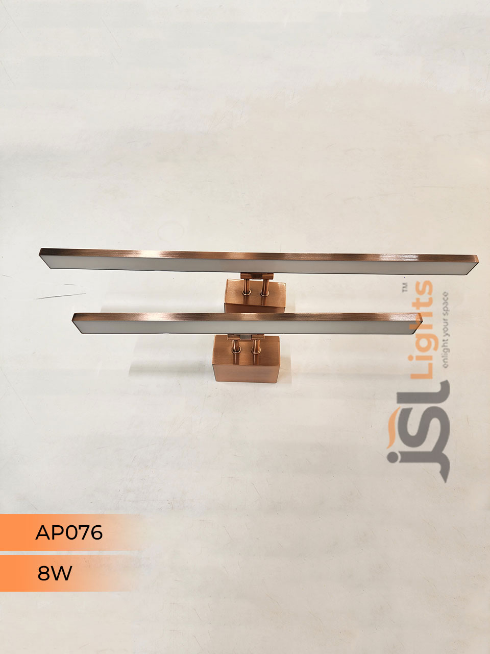 AP076 8W CP Wall Mirror Light Wall Lamp Aluminium Body Picture Light