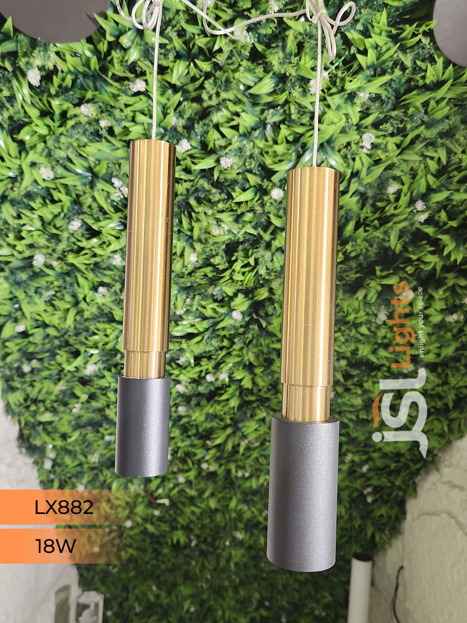LX 882 Black GD 18W Surface Hanging Light for Home Ceiling pendant light