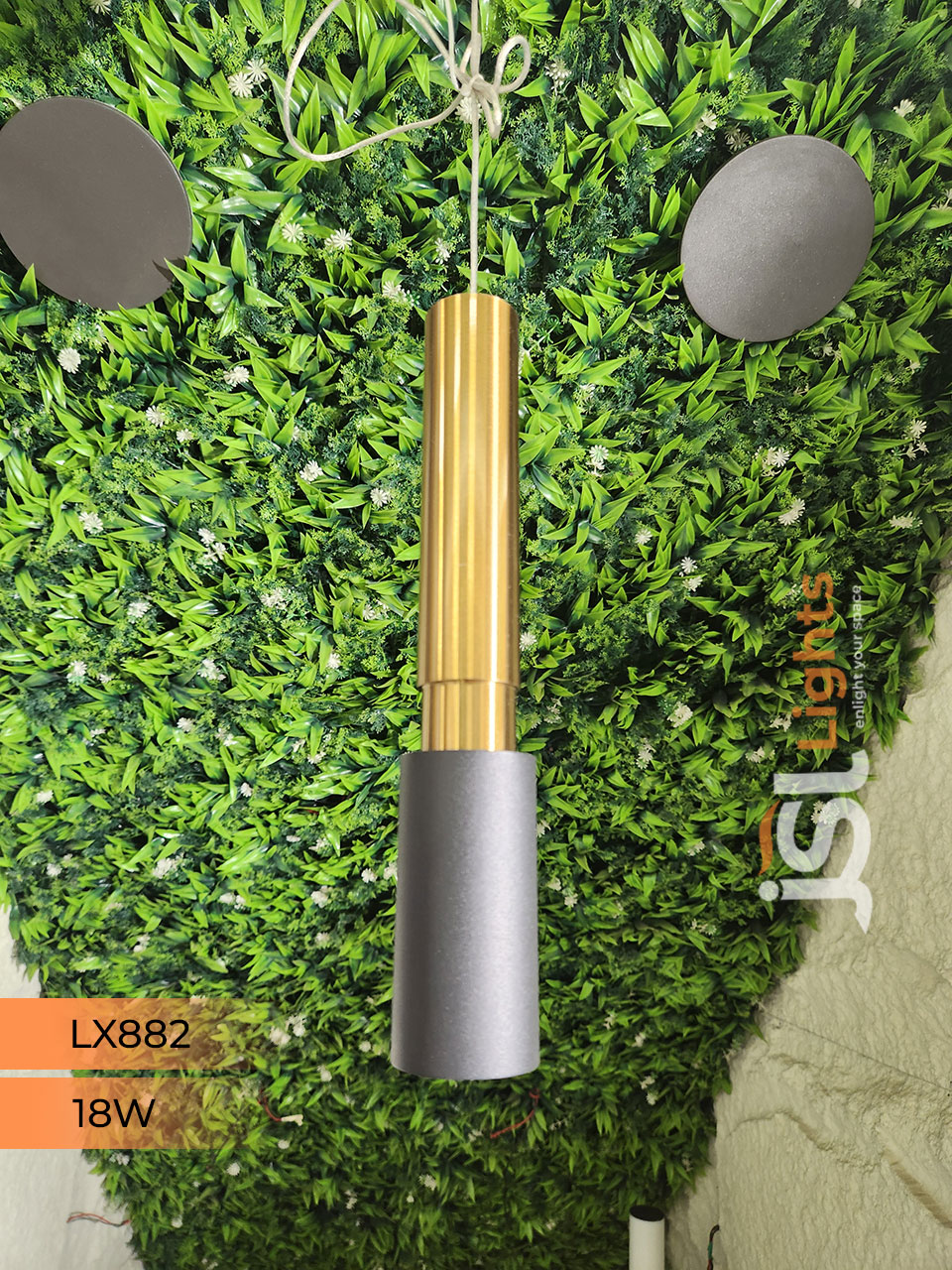 LX 882 Black GD 18W Surface Hanging Light for Home Ceiling pendant light