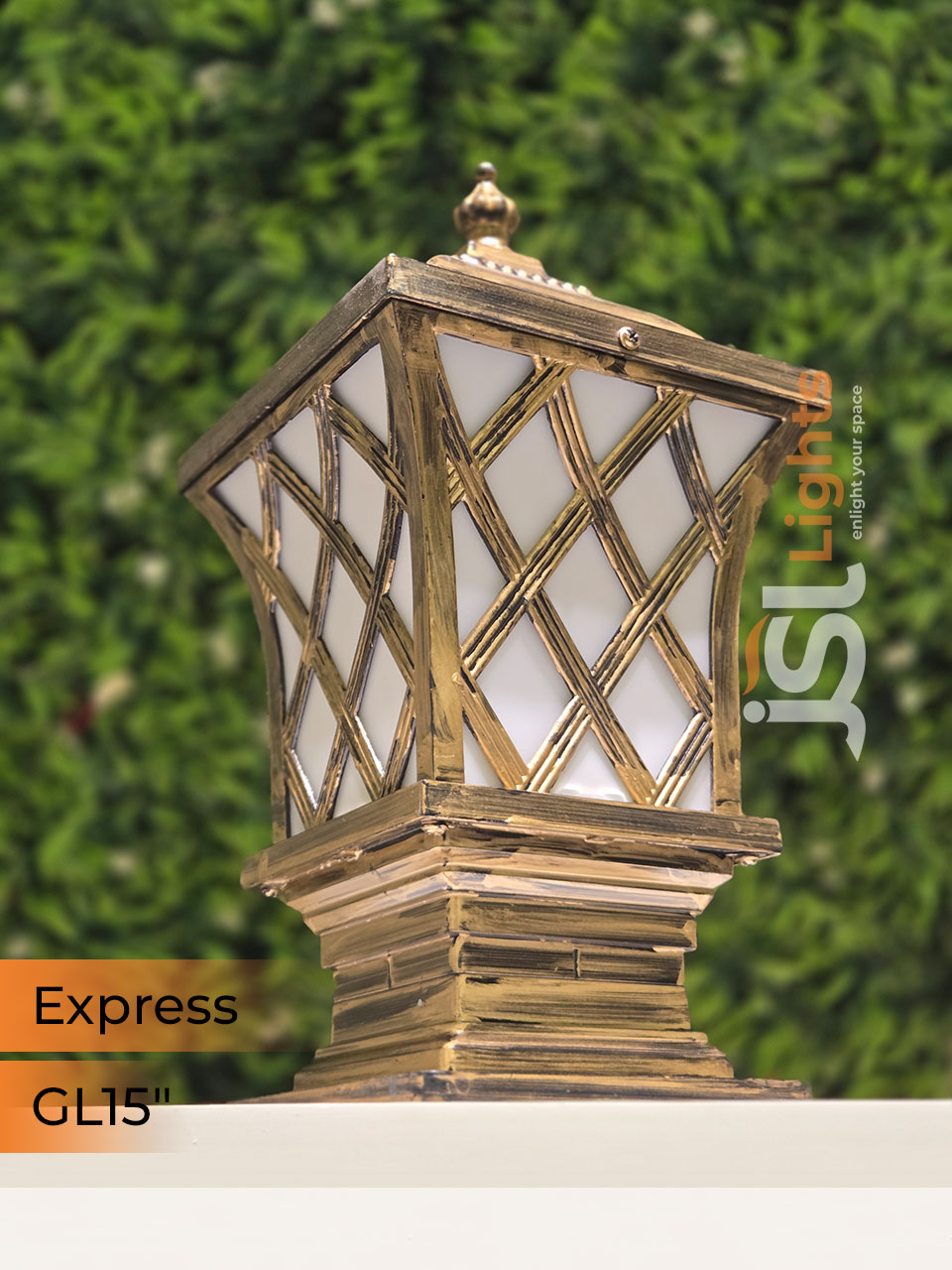 JSL Express Antique 15 Inches Outer door Gate Light